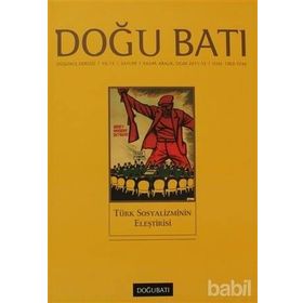 Doğu Batı Düşünce Dergisi Sayı : 59 Türk Sosyalizminin Eleştirisi - Kolektif