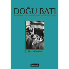 Doğu Batı Düşünce Dergisi Sayı: 69 - Kitle ve İktidar - Kolektif