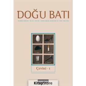 Doğu Batı Düşünce Dergisi Yıl: 22 - Sayı: 87 - Kolektif
