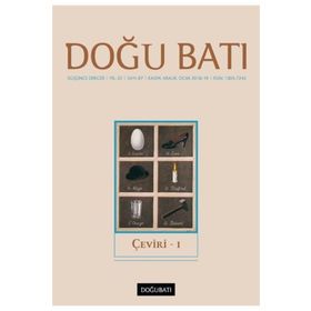 Doğu Batı Düşünce Dergisi Yıl: 22 - Sayı: 87 - Kolektif