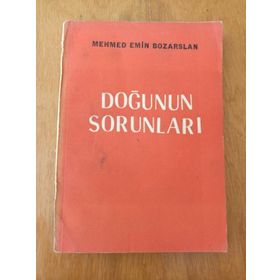 DOĞU'NUN SORUNLARI - M EMIN BOZARSLAN
