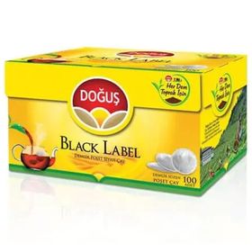 Doğuş 100x3.2 gr Black Label Demlik Poşet Çay