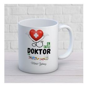 Doktor İki Tarafı Baskılı Kupa
