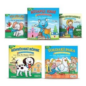 Doktor Onaylı Gelişimsel Hikayeler Serisi 5 Kitap- Osman Abalı
