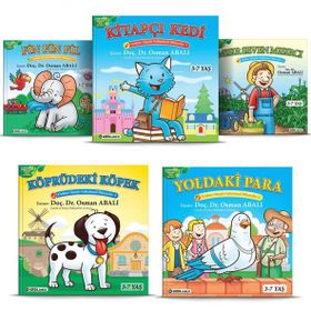 Doktor Onaylı Gelişimsel Hikayeler Serisi 5 Kitap- Osman Abalı