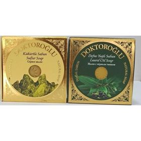Doktoroğlu 2x140 gr Kükürtlü ve Defne Yağlı Sabunlar