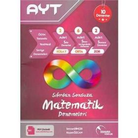Doktrin Yayınları AYT Sıfırdan Sonsuza Matematik Video Çözümlü 10'lu Deneme