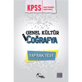 Doktrin Yayınları KPSS Genel Kültür Coğrafya Yaprak Test