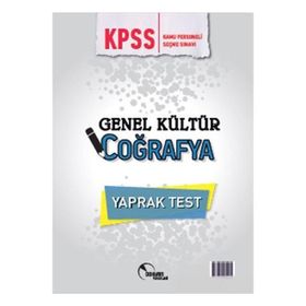 Doktrin Yayınları KPSS Genel Kültür Coğrafya Yaprak Test