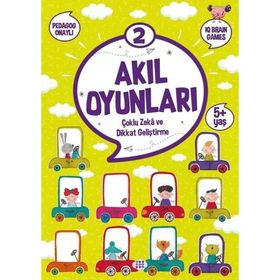 Dokuz Yayınları Akıl Oyunları 2 5+ Yaş