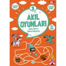 Dokuz Yayınları Akıl Oyunları 3 5+ Yaş