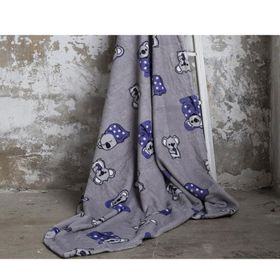 Dolce Bonita Home 150x220 cm Koala Bear Mor Wellsoft Tek Kişilik Battaniye