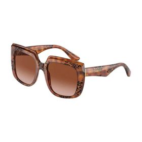 Dolce & Gabbana 0DG 4414 338013 54 Leopar Kadın Güneş Gözlüğü