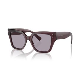 Dolce & Gabbana 0DG4471 3045AK 52 Şeffaf Gri Kadın Güneş Gözlüğü