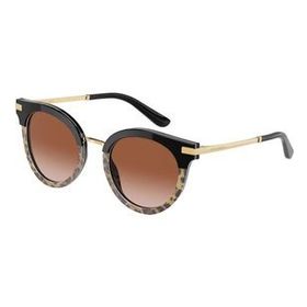 Dolce & Gabbana 0g 4394 324413 50 Ekartman Kadın Güneş Gözlüğü - Kahverengi