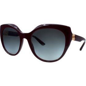 Dolce & Gabbana 4392 3091/8G 56 Bordo Çekik Çerçeve Kadın Güneş Gözlüğü