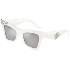 Dolce & Gabbana 4434 33128V 51 Beyaz Kadın Güneş Gözlüğü