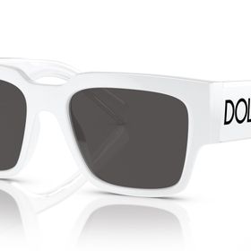 Dolce & Gabbana 6184 331287 52 Unisex Beyaz Güneş Gözlüğü