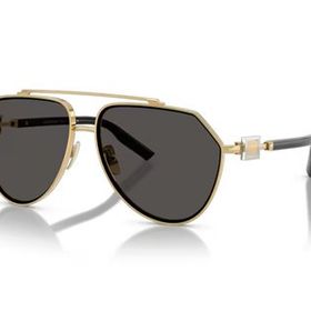 Dolce & Gabbana DG 2315 0287 62 Pilot Gold Metal Erkek Güneş Gözlüğü