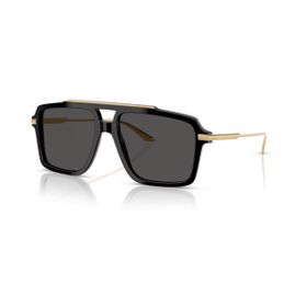 Dolce & Gabbana DG 4477 50187 56 Pilot Siyah Kombine Erkek Güneş Gözlüğü