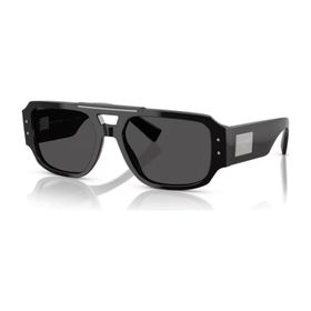 Dolce & Gabbana DG 4482 50187 57 Pilot Siyah Kemik Erkek Güneş Gözlüğü
