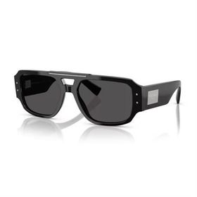 Dolce & Gabbana DG 4482 50187 57 Pilot Siyah Kemik Erkek Güneş Gözlüğü