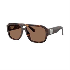 Dolce & Gabbana DG 4506 50273 58 Pilot Kırçıllı Kahverengi Kemik Erkek Güneş Gözlüğü