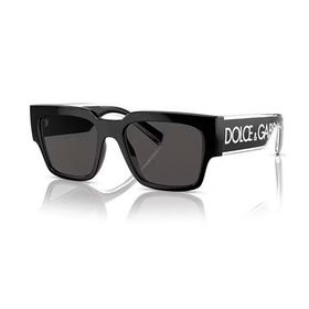 Dolce & Gabbana DG 6184 50187 52 Siyah Kemik Unisex Güneş Gözlüğü
