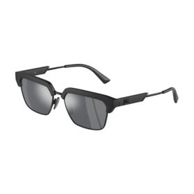 Dolce & Gabbana DG 6185 25256G 55 Siyah Aynalı Unisex Güneş Gözlüğü