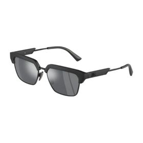 Dolce & Gabbana DG 6185 25256G 55 Siyah Aynalı Unisex Güneş Gözlüğü