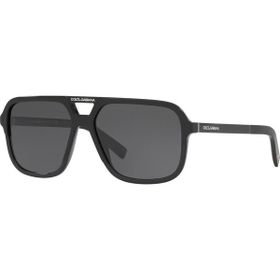 Dolce & Gabbana DG4354 501/87 58 Erkek Güneş Gözlüğü - Siyah