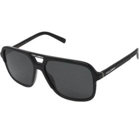 Dolce & Gabbana DG4354 501/87 58 Erkek Güneş Gözlüğü - Siyah