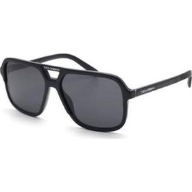Dolce & Gabbana DG4354 501/87 58 Erkek Güneş Gözlüğü - Siyah