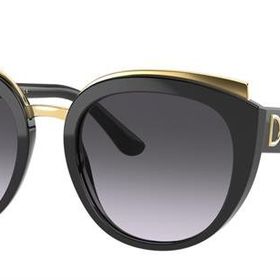 Dolce & Gabbana DG4383 501/8G 54 Siyah Kadın Güneş Gözlüğü