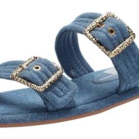 Dolce Vita Alaina Mavi Kot Kadın Sandalet