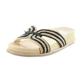 Dolce Vita Selda Doğal Siyah Raffia Kadın Sandalet