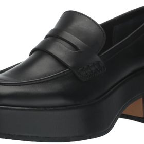 Dolce Vita Yanni Siyah Deri Kadın Loafer Ayakkabı
