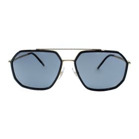 Dolce&Gabbana 2285 02/81 60 Erkek Gold Geometrik Çerçeve Güneş Gözlüğü