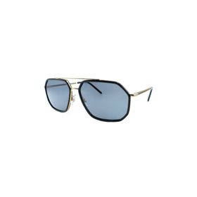 Dolce&Gabbana 2285 02/81 60 Erkek Gold Geometrik Çerçeve Güneş Gözlüğü