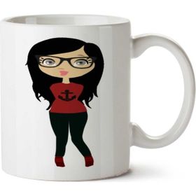 Doll Png Clipart Baskılı Kupa Bardak