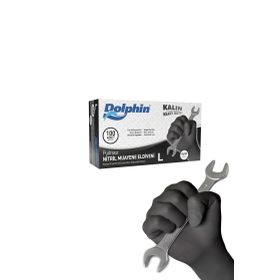 Dolphin 100 Adet L Vinil Pudrasız Muayene Eldiveni