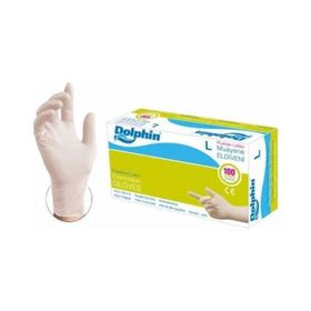 Dolphin 100 Adet Large Pudralı Muayene Eldiveni