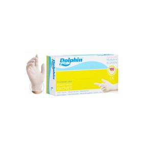 Dolphin 100 Adet Large Pudralı Muayene Eldiveni