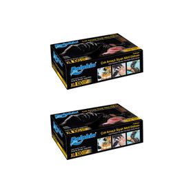Dolphin 2X100 Adet XL Çok Amaçlı Siyah Nitril Eldiven