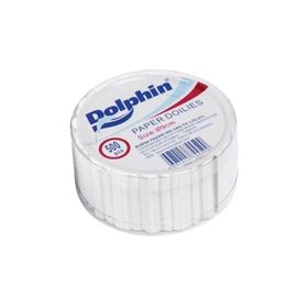 Dolphin 9 cm 500 Adet Dantel Kağıt Bardak Altlığı