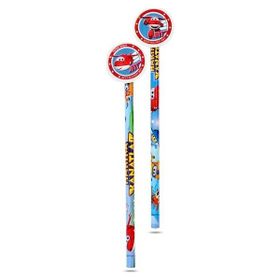 Dolphin Harika Kanatlar Super Wings Sw-5975 Silgi Başlıklı Kurşun Kalem