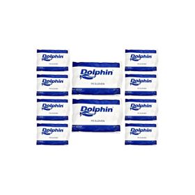 Dolphin İş Temizlik Tek Kullanımlık Şeffaf Poşet Büyük Boy 100 Adetlik 10 Paket Market Eldiven