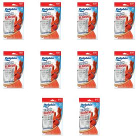 Dolphin Kırmızı Orta Boy Medium 8-8,5 10 Paket Lateks Bulaşık Temizlik Eldiveni