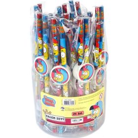 Dolphin KS-5968 Kral Şakir 2 Kalem+Silgi Kurşun Kalem Seti