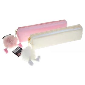 Dolphin PC-977 Orta Boy Deri Aksesuarlı Kalem Çantası